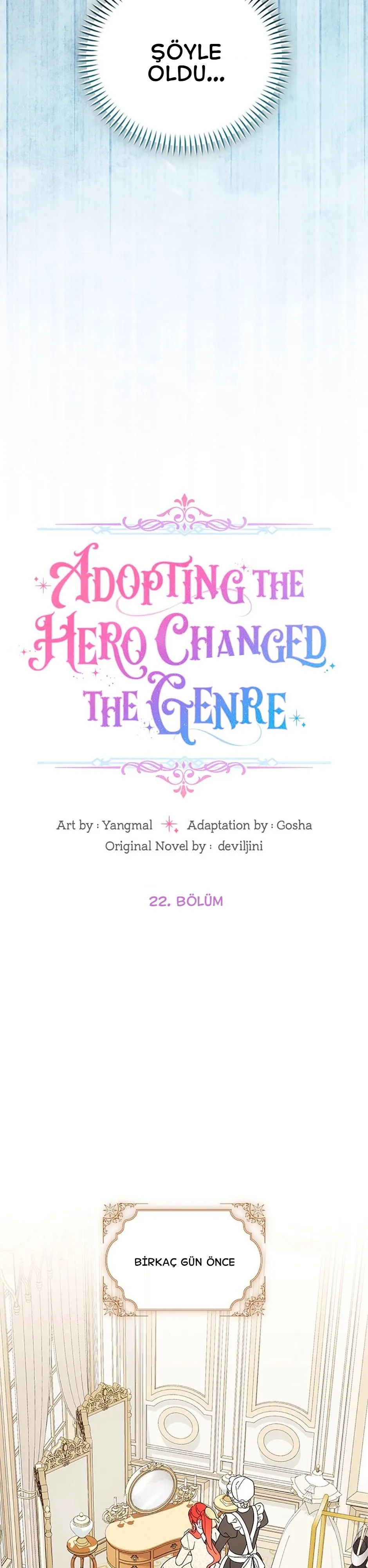 Adopting the Hero Changed the Genre 22. Bölüm - Sayfa 10