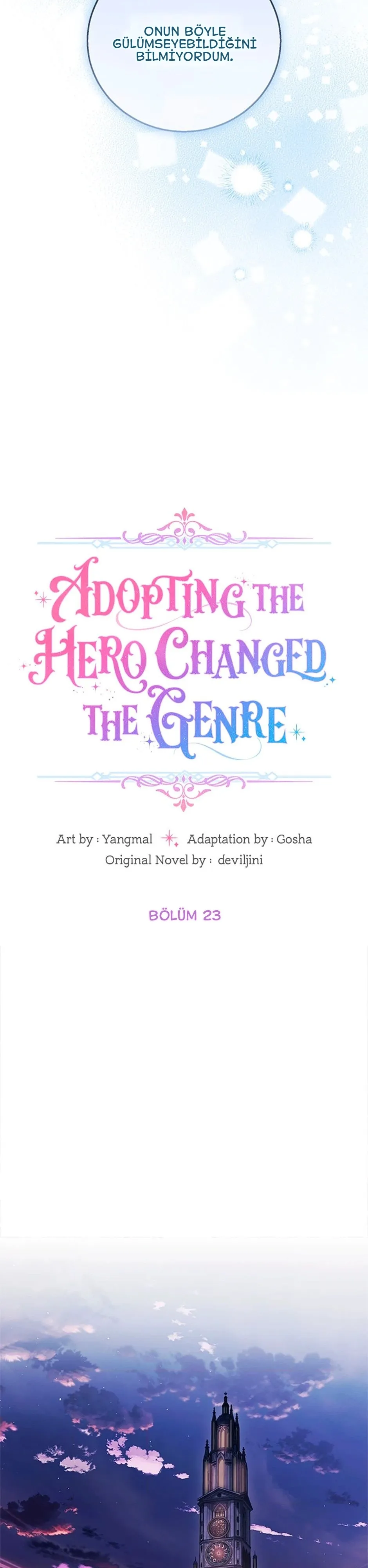 Adopting the Hero Changed the Genre 23. Bölüm - Sayfa 14