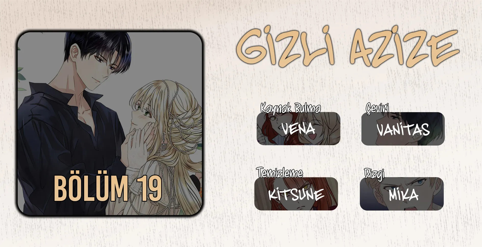 Gizli Azize 19. Bölüm - Sayfa 1