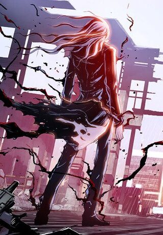 Blood Blade - Süper Kahraman webtoon kapak