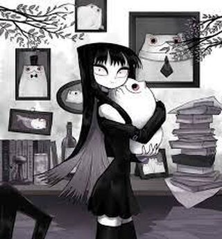 Creepy Cat - Korku webtoon kapak