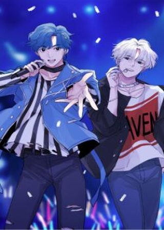 Idol Is A God - Komedi webtoon kapak