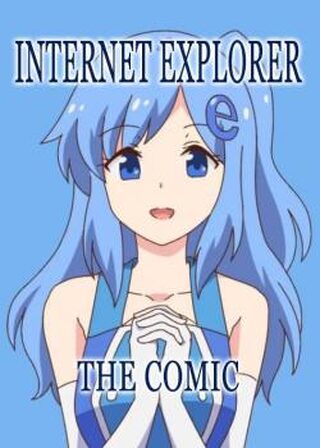 Internet Explorer - Macera webtoon kapak