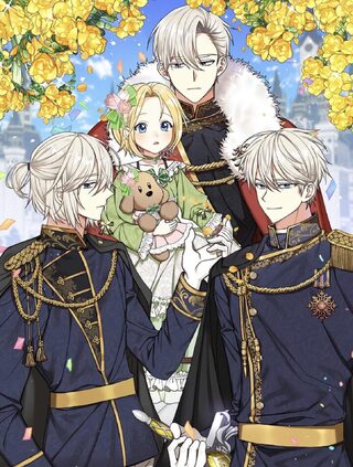 My Three Tyrant Brothers - İsekai webtoon kapak