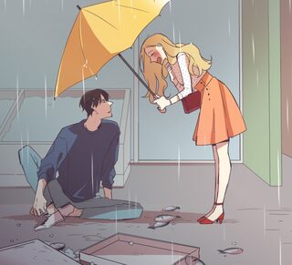 The Jinx's Lover - Doğaüstü webtoon kapak