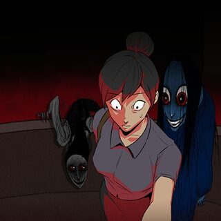 Kırmızı Kitap - Korku webtoon kapak