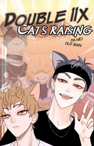 Double 11 •Cats Raising - Shounen Ai webtoon kapak