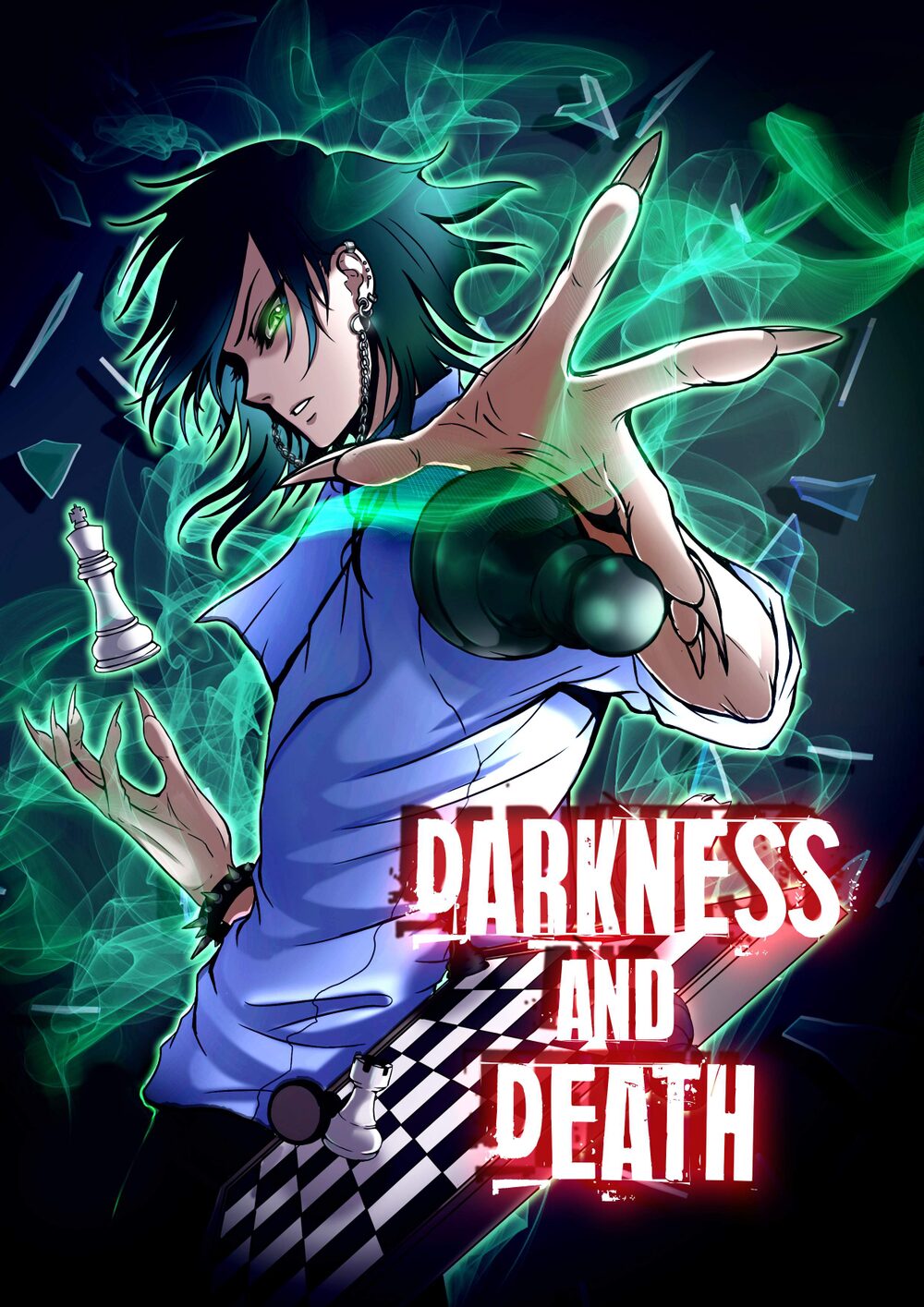 Darkness and Death türkçe webtoon oku - kapak