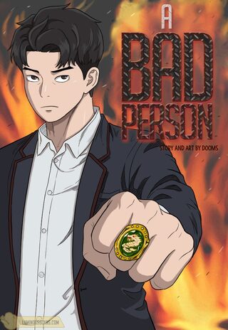 A Bad Person - Aksiyon webtoon kapak
