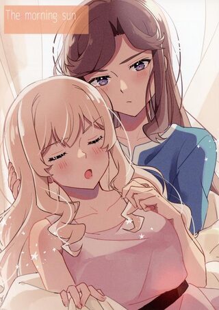 The Morning Sun - Yuri webtoon kapak