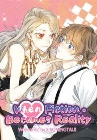 When Fiction Becomes Reality - Slice Of Life webtoon kapak