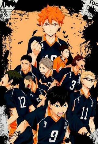 Haikyuu! - Okul webtoon kapak