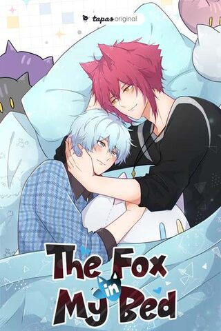 Yatağımdaki Tilki! - Shounen Ai webtoon kapak