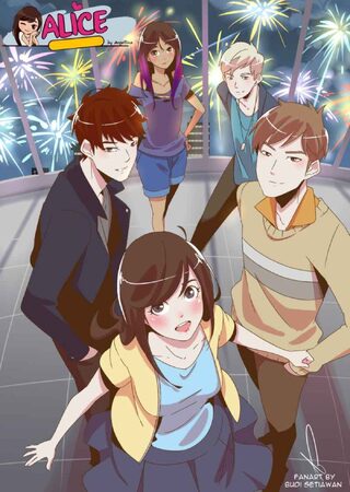 Alice - Slice Of Life webtoon kapak