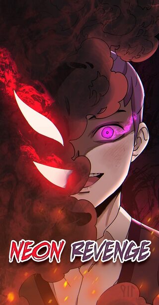 Neon İntikam - Aksiyon webtoon kapak