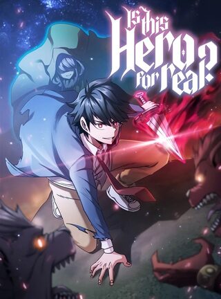 Is This Hero For Real? - Shounen webtoon kapak