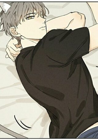 Benim Kedim Biraz Farklı - Shounen Ai webtoon kapak