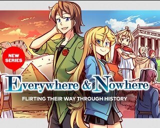 Everywhere & Nowhere - Tarih webtoon kapak