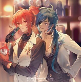 Genshin impact Dj - Oyun webtoon kapak