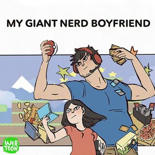 Benim Dev İnek Erkek Arkadaşım - Slice Of Life webtoon kapak