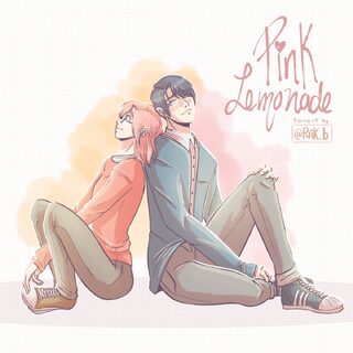 Pink Lemonade - Romantik webtoon kapak