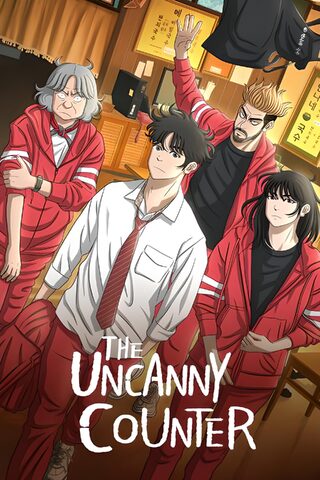 The Uncanny Counter - Aksiyon webtoon kapak