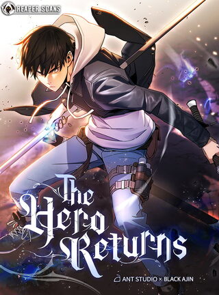 The Hero Returns - Aksiyon webtoon kapak