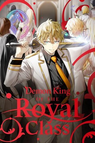 Demon King of the Royal Class - İsekai webtoon kapak