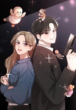 The Killer Lives Next Door - Gizem webtoon kapak