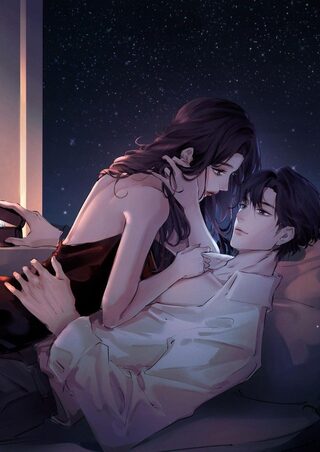 The Top Couple a Bit Sweet - Komedi webtoon kapak