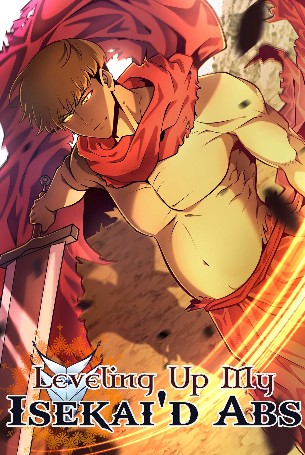 Leveling Up My Isekai'd Abs türkçe webtoon oku - kapak