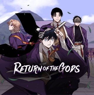 Return of the Gods - Shounen webtoon kapak