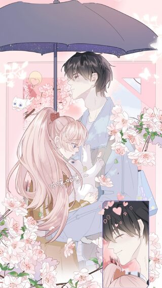 Notes on Cherry Blossoms - Okul webtoon kapak