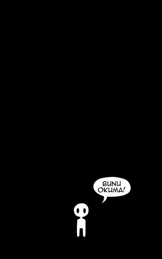 Bunu Okuma! - Korku webtoon kapak