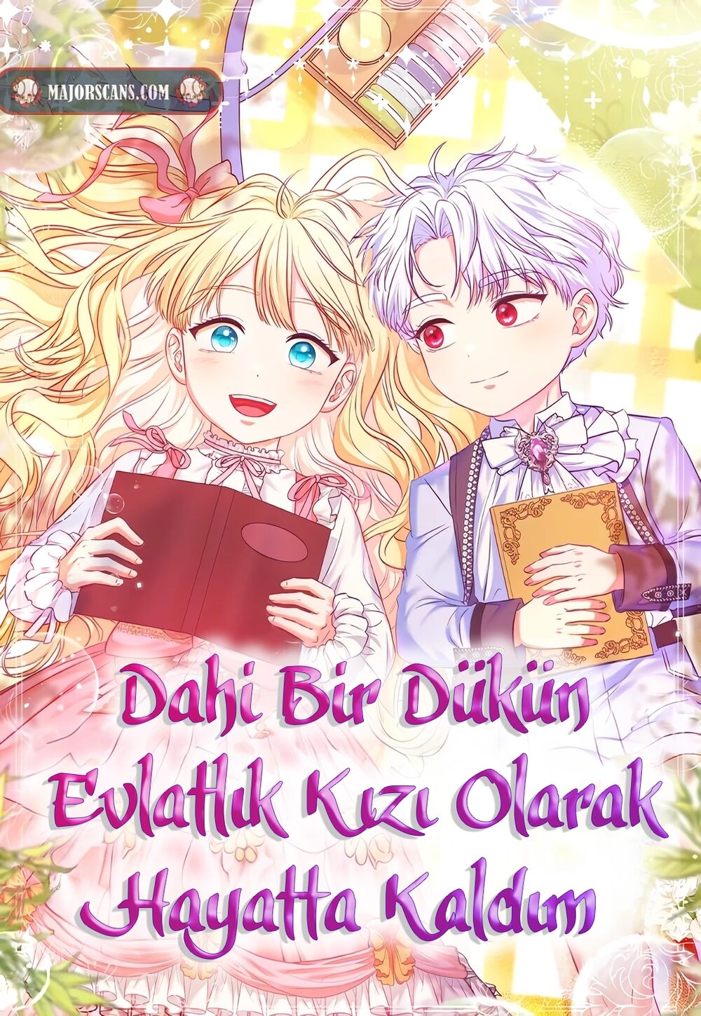 Dahi Bir Dükün Evlatlık Kızı Olarak Hayatta Kaldım türkçe webtoon oku - kapak