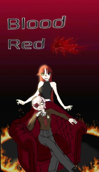 Blood Red - Suç webtoon kapak