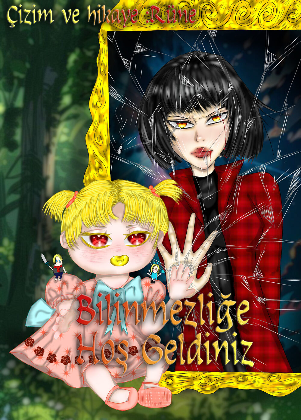 BİLİNMEZLİĞE HOŞ GELDİNİZ türkçe webtoon oku - kapak