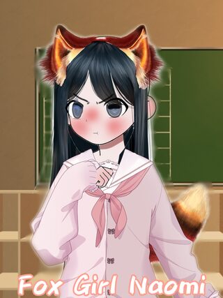 Fox Girl Naomi - Okul webtoon kapak