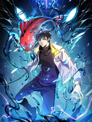 Sazandan İlahi Ejderhaya Evrim! - Shounen webtoon kapak