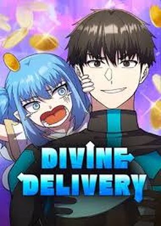 Divine Delivery - Süper Kahraman webtoon kapak