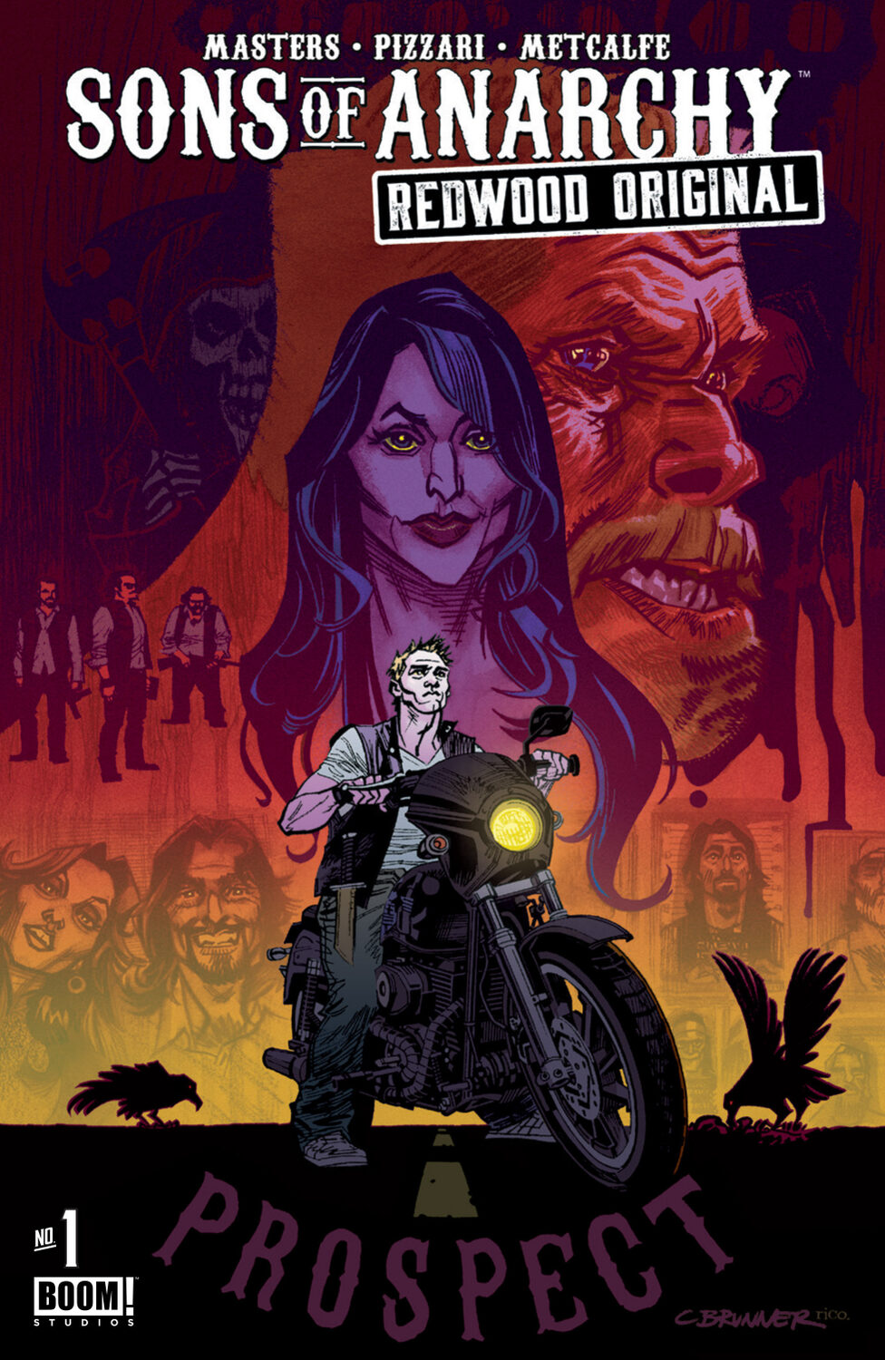 Sons of Anarchy: Redwood Original türkçe webtoon oku - kapak