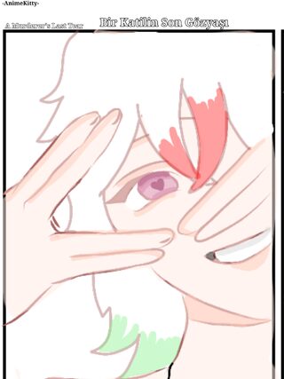 Bir Katilin Son Gözyaşı - Gerilim webtoon kapak