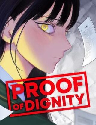 Certificate of Dignity - Okul webtoon kapak