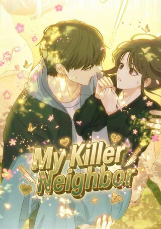 The Man Next Door Who Kills Me - Shoujo webtoon kapak