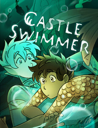 Castle Swimmer - BL webtoon kapak