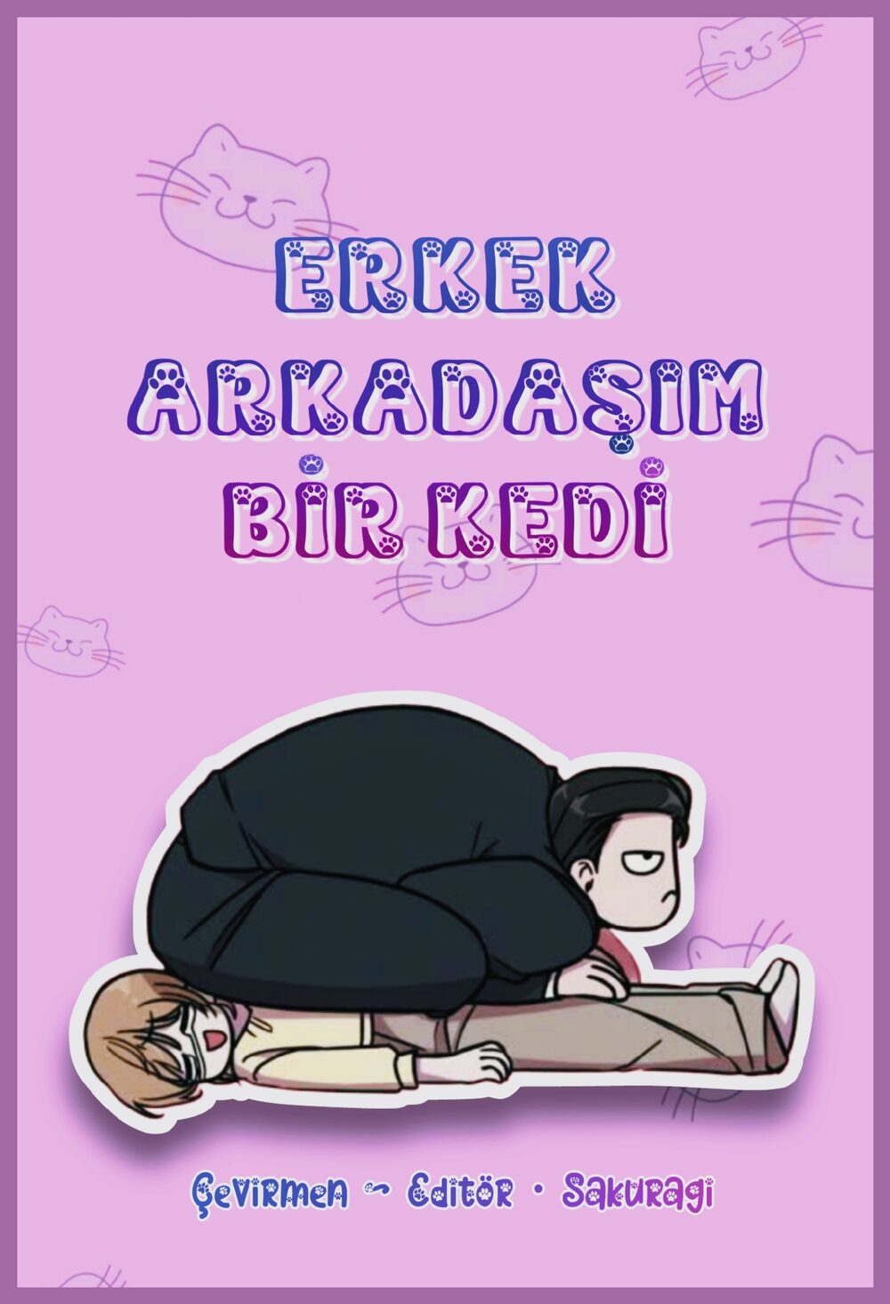 Erkek Arkadaşım Bir Kedi türkçe webtoon oku - kapak