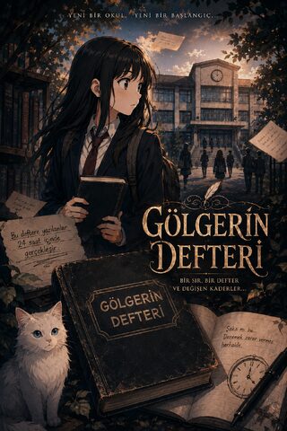 Gölgelerin Defteri - Okul webtoon kapak