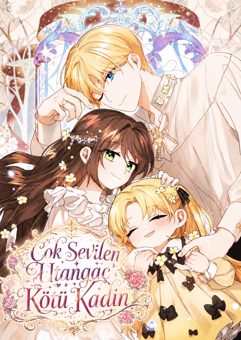 Villainess is Shy in Receiving Affection türkçe webtoon oku - kapak